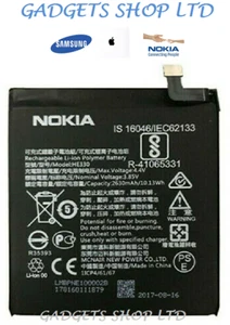 Batería de repuesto genuina Nokia HE330 2630mAh batería Nokia - Imagen 1 de 1