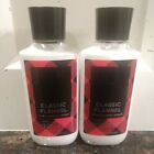 2( Two) Bath Body Works " CLASSIC FLANNEL"  Men's Collection 24 Hour Moisture...
