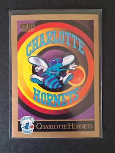Logo Team Checklist Charlotte Hornets Card Skybox #330 1990 NBA Basket - Picture 1 of 3