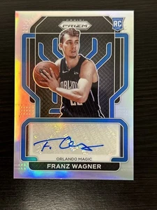 Panini Prizm 2021-22 - Rookie Signatures Franz Wagner #RS-FRW Silver Prizm (AU, - Imagen 1 de 2