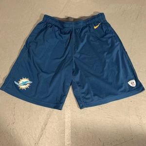 Pantalones Cortos Nike NFL Miami Dolphins Ropa Activa con Cordón - Para Hombre Grande L - Imagen 1 de 4