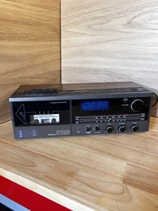 Radio reloj casete vintage Sears serie LXI AM/FM reproductor de casete no funciona - Imagen 1 de 7