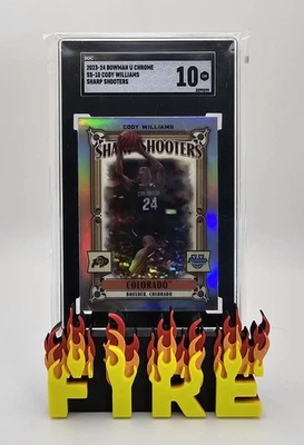 2023-2024 Bowman U Chrome #SS-10 Cody Williams Sharp Shooters  - Image 1 of 2