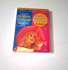 DVD "LOS PARAGUAS DE CHERBURGO / LAS SEÑORITAS ROCHEFORT" 2DVD COMO NUEVO JACQUE - Imagen 1 de 2