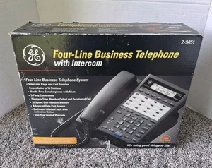 GE 2-9451 czteroliniowy telefon biznesowy z domofonem NOS - Zdjęcie 1 z 11