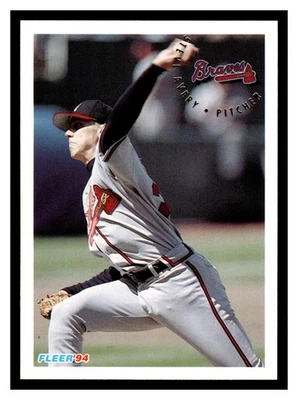 Steve Avery #350 1994 Fleer Atlanta Braves - Image 1 of 2