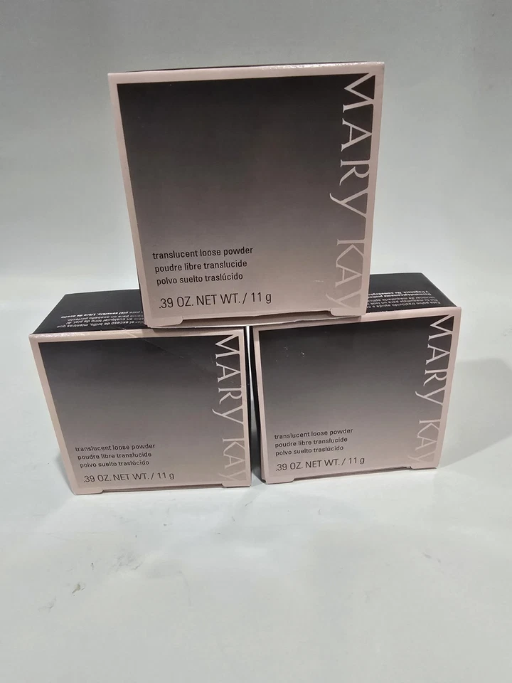 LOT OF 3 - Mary Kay Translucent Loose Powder .39 oz. #060182 NIB - Image 1 of 1
