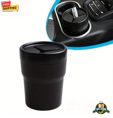 Cubo de basura multifuncional pequeño para portavasos universal NUEVO Foto 1 de 4