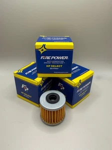 New Set of 3 FirePower Fire Power Oil Filters for Honda CRF1100 Twin GL1800 GL - Picture 1 of 1