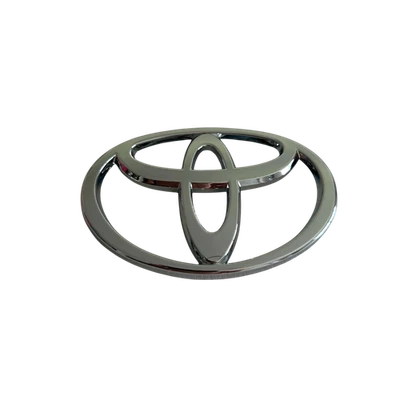 Maletero trasero Toyota Camry Corolla Celica 02-08 emblema cromado insignia plateada Foto 1 de 4