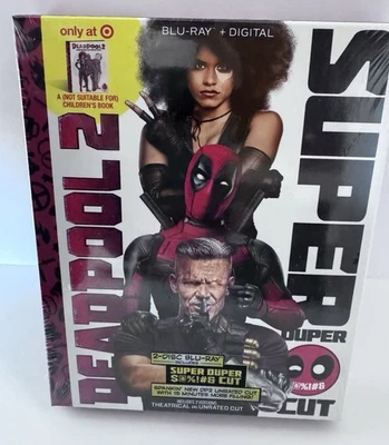 Deadpool 2 Super Duper Cut Blu-ray Target Exclusive Limited Edition Book Unrated - Image 1 of 2