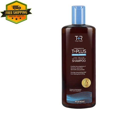 Xampu terapêutico Neutrogena comparado T-Gel tratamento de força extra 16 fl oz - Imagem 1 de 4