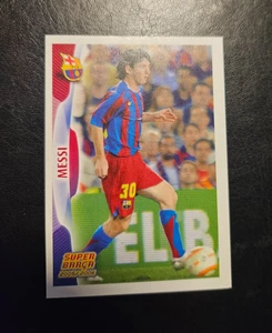 2005-06 PANINI SUPER BARCA LIONEL MESSI #50 BASE - GOLDEN BOY - Bild 1 von 7