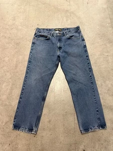 Lee Regular Fit Straight Leg Jeans Men's Size 40 x 30 Blue Wash 100% Cotton - Picture 1 of 11
