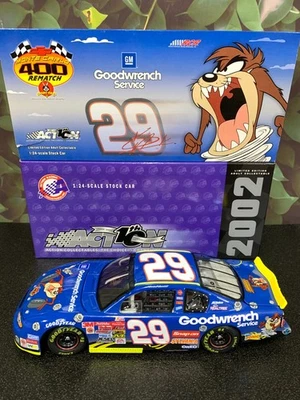 ACCIÓN KEVIN HARVICK #29 GOODWRENCH/LOONEY TUNES REVANCHA 2OO2 MONTE CARLO 1:24 Foto 1 de 4