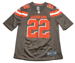 Nike On Field Cleveland Browns #22 Jabrill Peppers Jersey Medium Brown - Picture 1 of 8