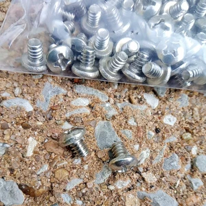 6-32 x 3/16" Pan Head 18-8 Stainless Steel Screws Phillips Pack of 100 FREE SHIP - Picture 1 of 3