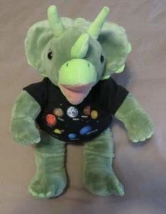 BAB Build Bear 18" Triceratops DINOSAUR Plush TOY Planet Shirt Clean Dino Astro - Picture 1 of 2