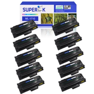 10PK ML1710 Toner Cartridge For Samsung ML-1710 ML-1710D ML-1740 ML-1750 ML-1510 - Afbeelding 1 van 24