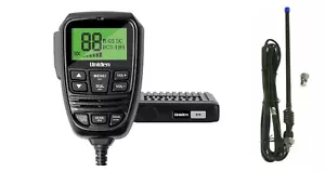 Uniden X76 UHF with Dual Speakers LCD Display 80CH 5W + CH300 FLEXIBLE ANTENNA - Picture 1 of 1