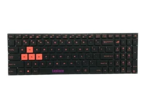 Teclado retroiluminado de EE. UU. para Asus Rog GL502VM GL502VT GL502VY (Naranja ""WASD"") - Imagen 1 de 2