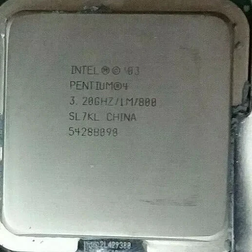 Intel Pentium 4 540 3.2 GHz 3.20GHZ/1M/800 SL7KL Socket 775 - Image 1 of 1