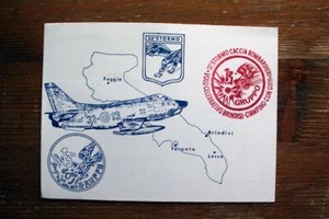 CARTOLINA COMMEMORATIVA II RADUNO 32° STORMO A.M. BRINDISI 1983 (F134557) - Foto 1 di 2