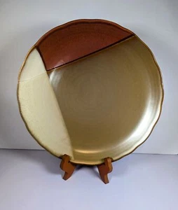 Sango Gold Dust Sienna 5039 Replacement Serving Platter Plate Large 12 1/2" - Picture 1 of 4