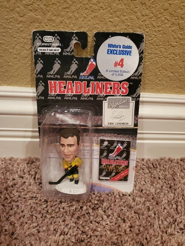 1996 Corithian NHLPA Headliners Limited Edition #4 Eric Lindros Hockey figure Cover