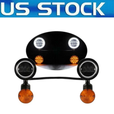 Passing Driving Turn Signal LED Light For Honda VTX 1300 1800 TYPE C R S N RETRO - Image 1 of 4