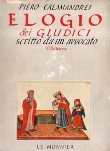 Piero Calamandrei. Richterlob: An einen Anwalt geschrieben - Bild 1 von 1