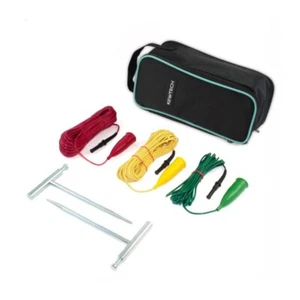 Kewtech Electricians Earth Spike and Pioms Test Kit - KIT DI ACCESSO - Foto 1 di 1