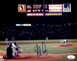 Nolan Ryan autograph signed 8x10 baseball photo JSA Hall of Fame Angels Mets! - Picture 1 of 3