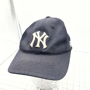 New York Yankees Team MLB Youth S/M baseball adjustable Hat Vintage *distressed - Picture 1 of 12