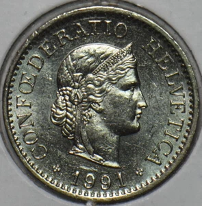 Switzerland 1991 10 Rappen UNC 903585 combine shipping - Picture 1 of 2