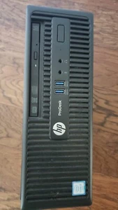 HP PRODESK 400G3 SFF Intel Core 256GB 8GB - Picture 1 of 3