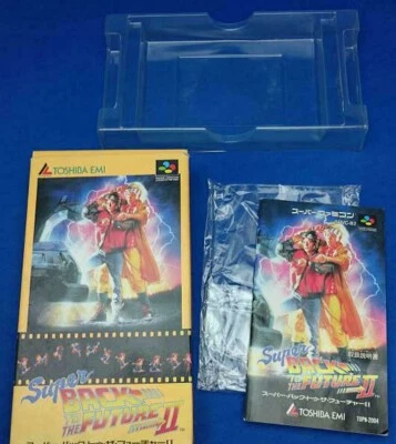 SFC SUPER BACK TO THE FUTURE II JPN IMPORT GOOD CONDITION RARE! - Image 1 of 4