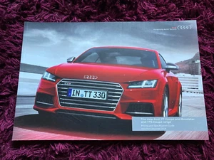 Audi TT Coupe & Roadster and TTS Coupe Brochure 2015, UK issue, dated Dec 2014 - Picture 1 of 3
