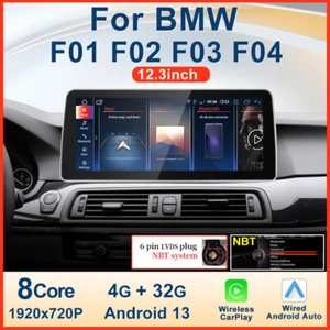 12.3" Carplay Auto GPS Radio Multimedia For BMW 7 Series F01 F02 2013-2015 NBT - Bild 1 von 10