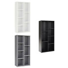 Modern Bookcase Storage Rack 5/7 Cubes Wooden Display Shelf Holder Unit Bedroom