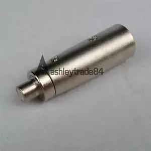 1PCS XLR Male to RCA Female Jack Adaptor Connector - Picture 1 of 3