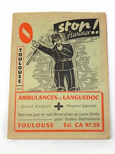 Promotional Item Companies Ambulances, Cars, Bikes From Toulouse. Around 1950 - Picture 1 of 4