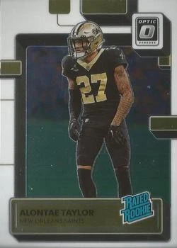 2022 Donruss Optic #300 Alontae Taylor SAINTS - Image 1 of 2