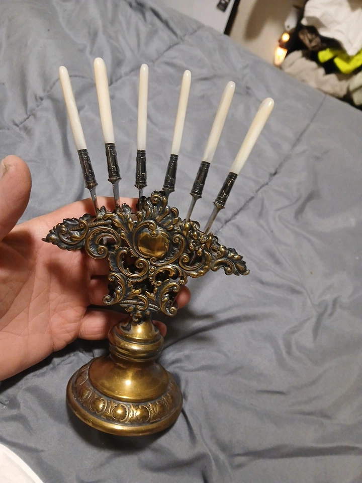 Cuchillos Landers Frary & Clark Aetna Works 6" de perlas esterlinas y madre en metal... Foto 1 de 4