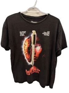 Friday The 13th Part IV The New Blood Horror Movie Poster Tee Jason Voorhees - Bild 1 von 5