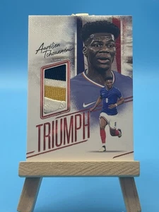 Aurelien Tchouameni | 2025 Futera FX Triumph Patch 1/2 - Real Madrid & France - Bild 1 von 3
