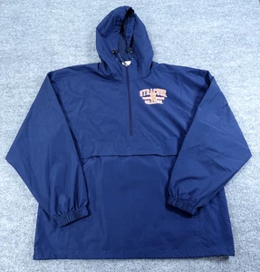 Syracuse Orange Jacke Herren mittelblau Windbreaker Pullover Half Zip Champion - Bild 1 von 15