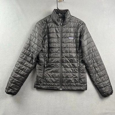 Patagonia Jacket Mens XS Black Nano Puffer Full Zip Casual Outdoor Hiking - Image 1 of 4
