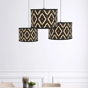  Lamps for Living Room Hanging Lampshade Bamboolamp Pendant Light - Picture 1 of 11