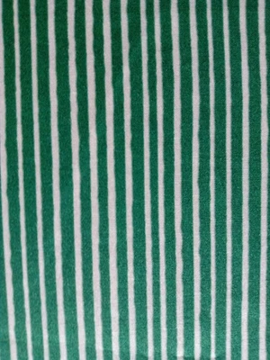ELEMENTS - dark green -stripes -  Liberty of London Tana Lawn Approx 44 x  30 cm - Image 1 of 3